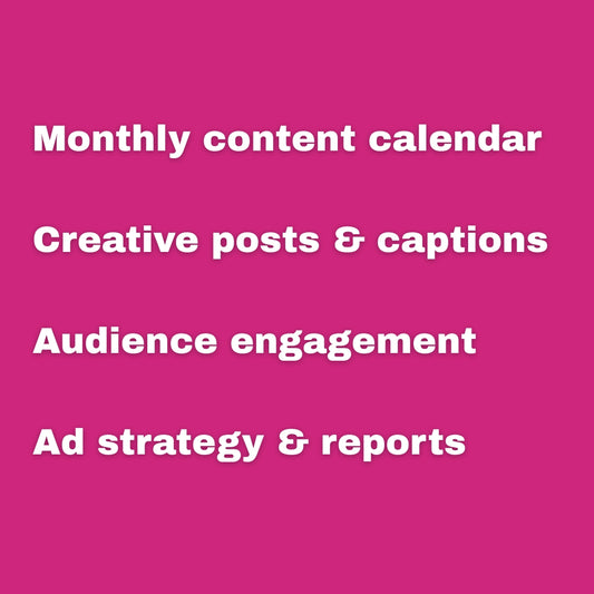 Social Media Marketing & Content Strategy