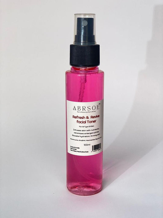 Hydrating Pink Facial Toner - Nourishing & Glowing Formula for All Skin Types