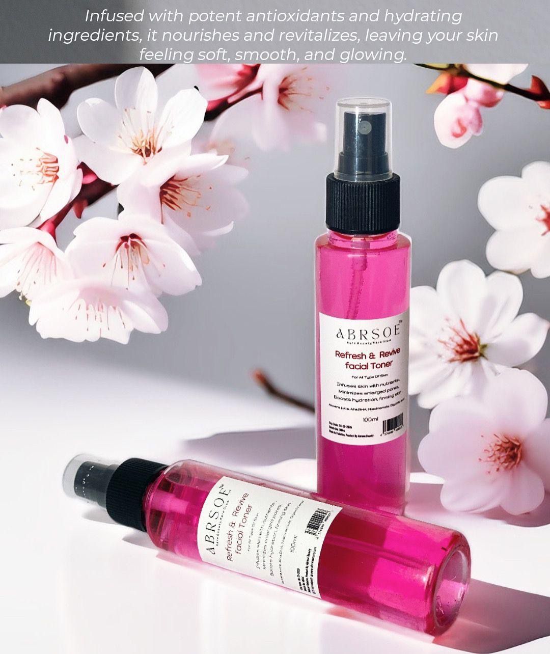 Hydrating Pink Facial Toner - Nourishing & Glowing Formula for All Skin Types