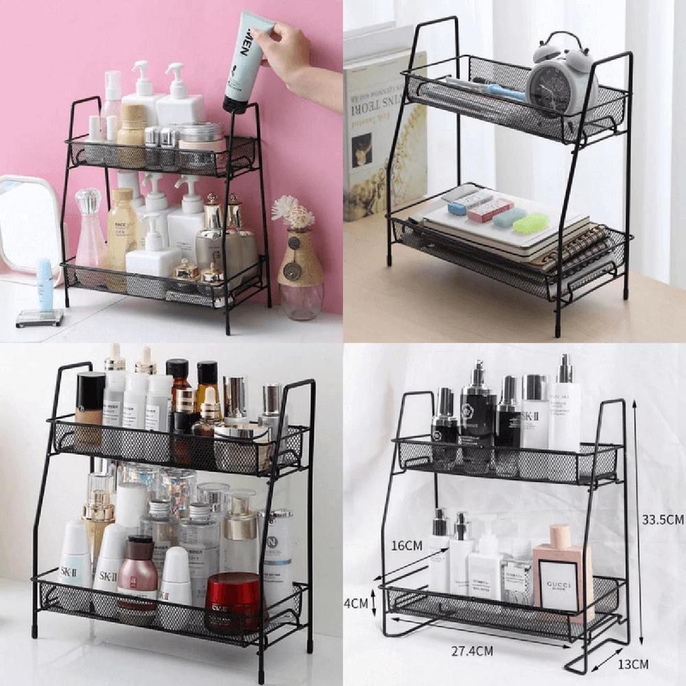 Sleek Double Layer Shelf