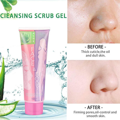 Face & Body Scrubbing Gel, 100ml